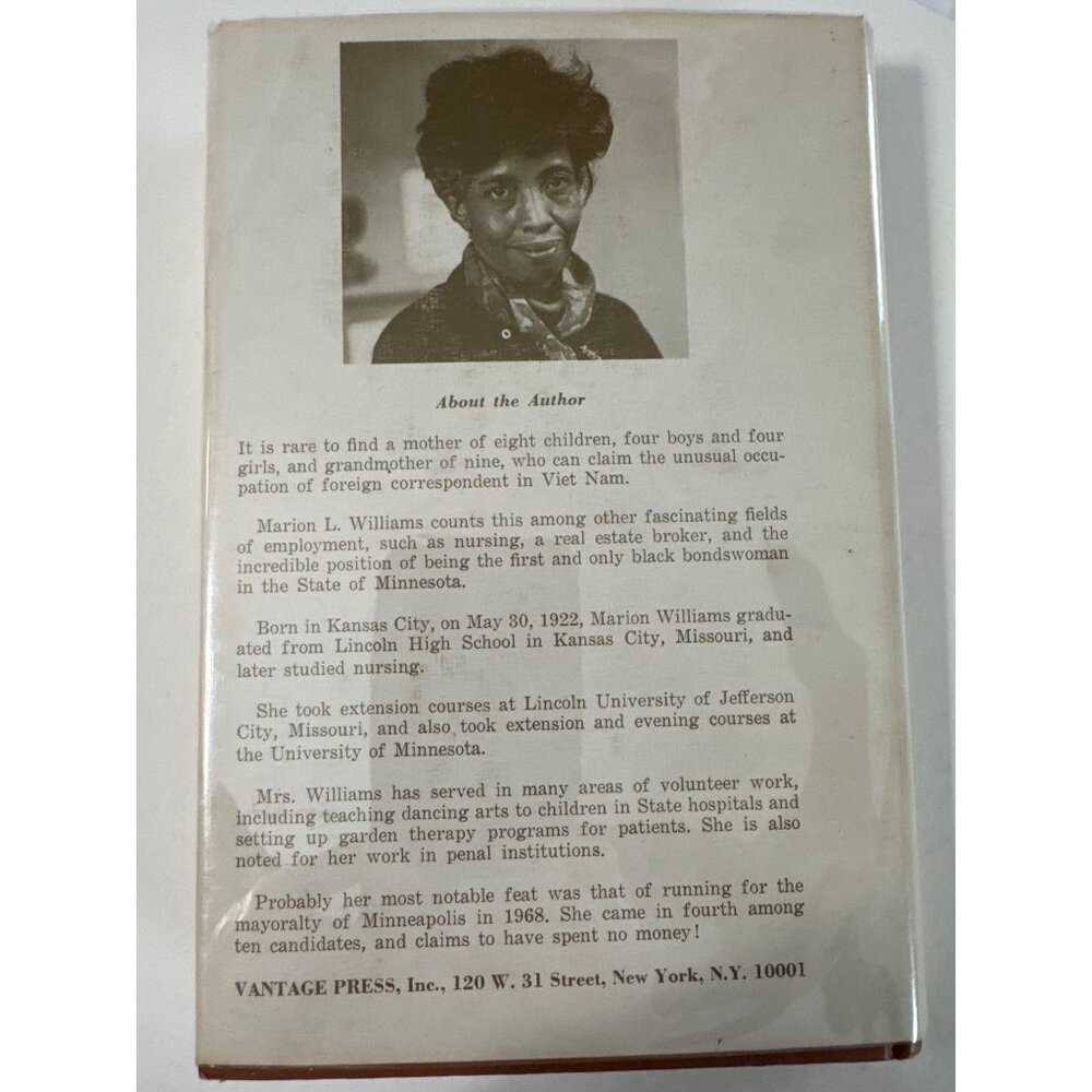 My Tour in Vietnam War A Burlesque Shocker 1970 Williams, Marion 1st Ed HC DJ - Picture 2 of 15